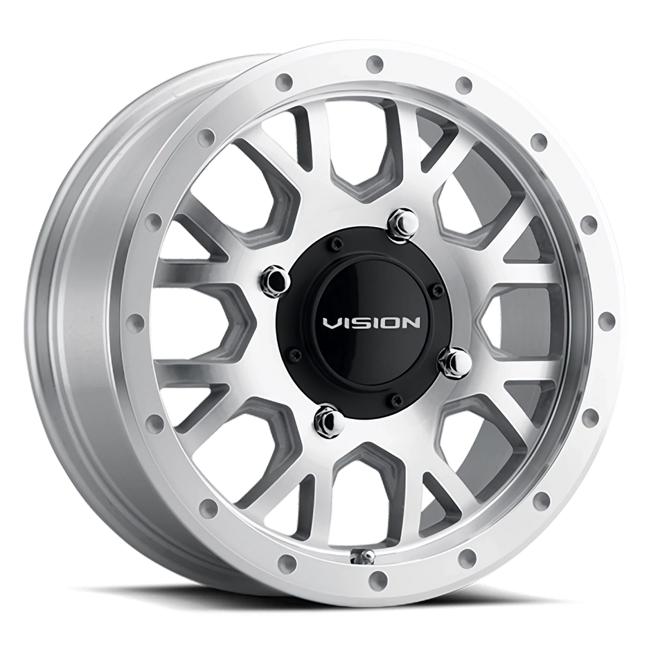 Vision Invader 15x6 4x156 38mm Machined (No Clear Coat) : GV8B156156ACMF48