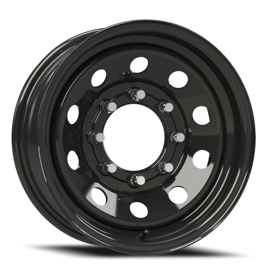 Vision Steel Trailer 16x6 8x165.1 0mm Black : JG70-6681B0