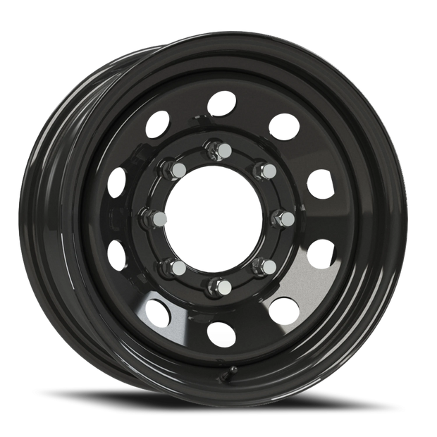 Vision Steel Trailer 16x6 8x165.1 0mm Black : JG70-6681B0-NB