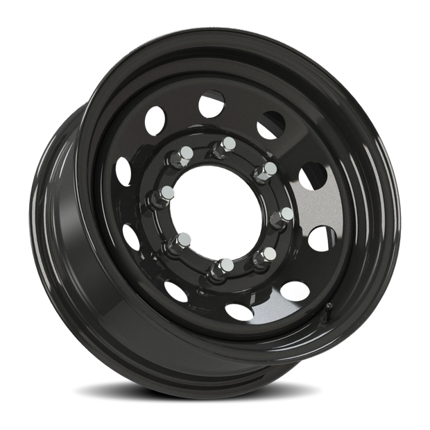 Vision Steel Trailer 16x6 8x165.1 0mm Black : JG70-6681B0-NB