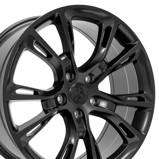 OE Wheels 20" Replica JP16 fits Jeep Grand Cherokee 20x8.5 Black - JP16-20085-5500-42B1