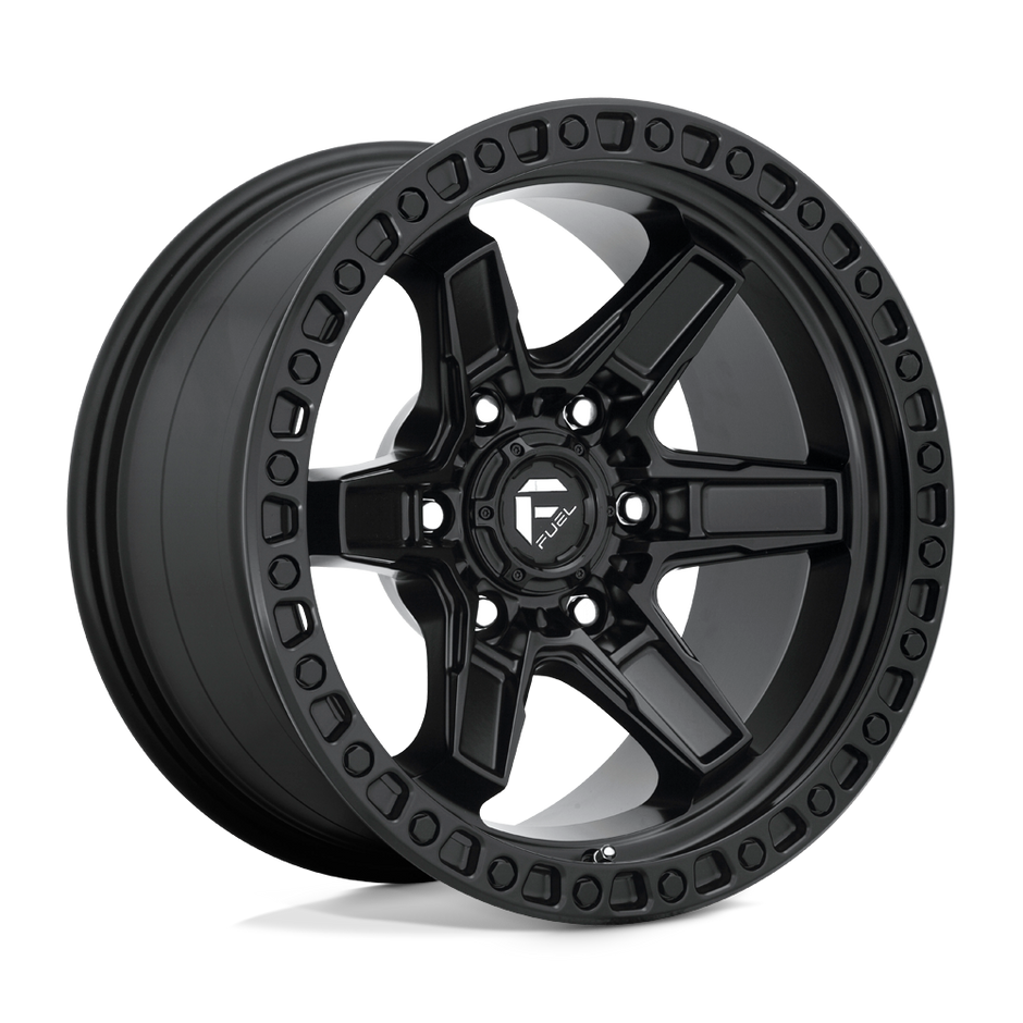 Fuel 1PC D697 Kicker 17x9 6x139.7 MT-BLK - D69717908450