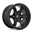 Fuel 1PC D697 Kicker 17x9 6x139.7 MT-BLK - D69717908450