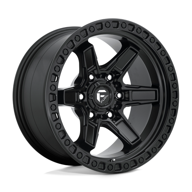 Fuel 1PC D697 Kicker 17x9 6x139.7 MT-BLK - D69717908450