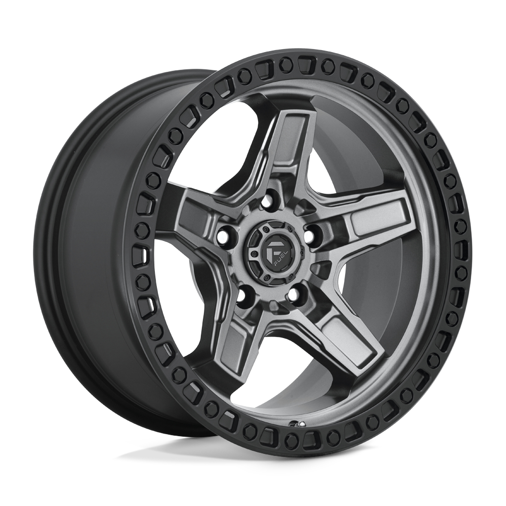 Fuel 1PC D698 Kicker 17x9 5x127 MT-GNMTL-BBR - D69817907545
