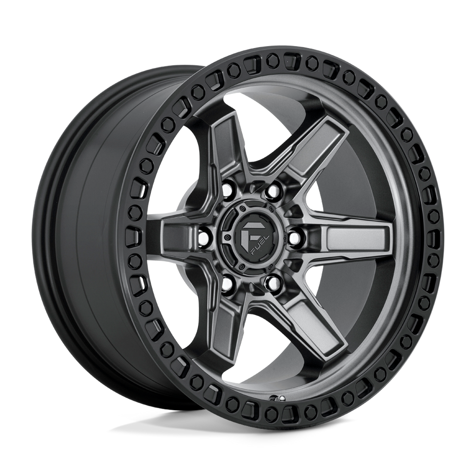 Fuel 1PC D698 Kicker 17x9 5x127 MT-GNMTL-BBR - D69817907550