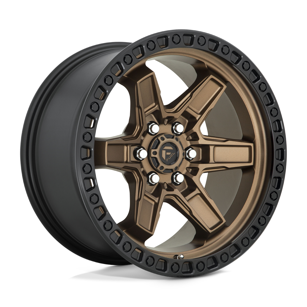 Fuel 1PC D699 Kicker 17x9 6x114.3 MT-BRNZ-BBR - D69917908755