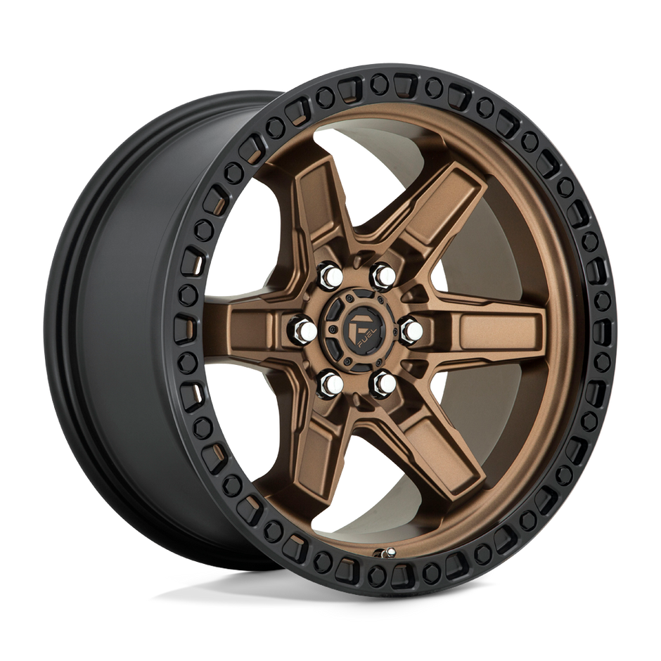 Fuel 1PC D699 Kicker 17x9 6x114.3 MT-BRNZ-BBR - D69917908755
