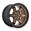 Fuel 1PC D699 Kicker 17x9 6x114.3 MT-BRNZ-BBR - D69917908755