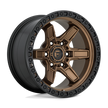 Fuel 1PC D699 Kicker 17x9 6x139.7 MT-BRNZ-BBR - D69917908445