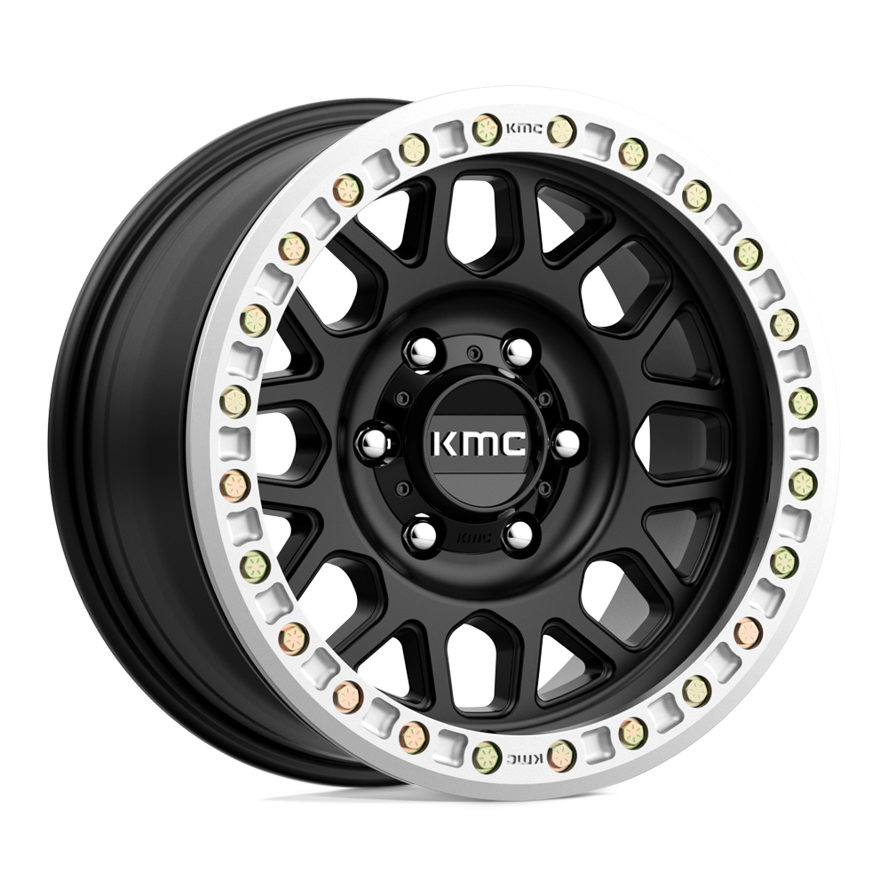 KMC KM234 Grenade Desert Beadlock 17x8.5 6x135 S-BLK - KM23478563700