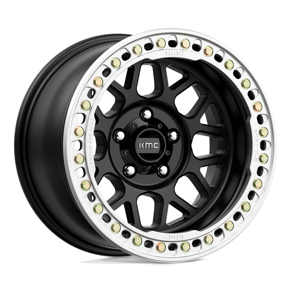 KMC KM235 Grenade Crawl Beadlock 18x9 6x135 S-BLK - KM23589063724N