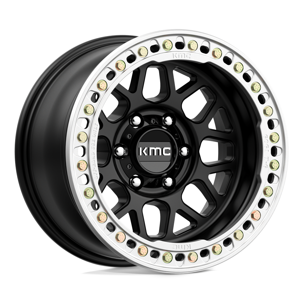 KMC KM235 Grenade Crawl Beadlock 17x9 6x139.7 S-BLK - KM23579060738N