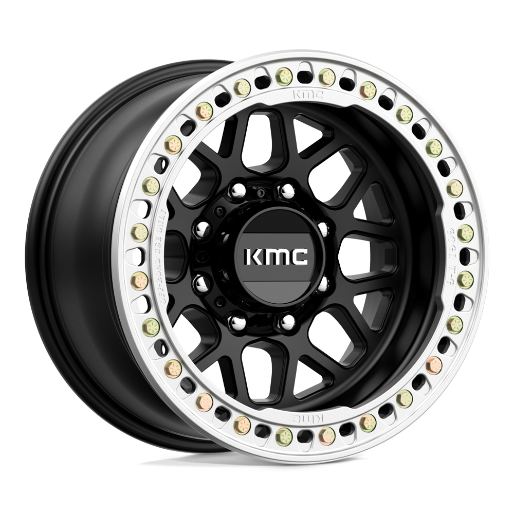 KMC KM235 Grenade Crawl Beadlock 17x9 8x165.1 S-BLK - KM23579080738N