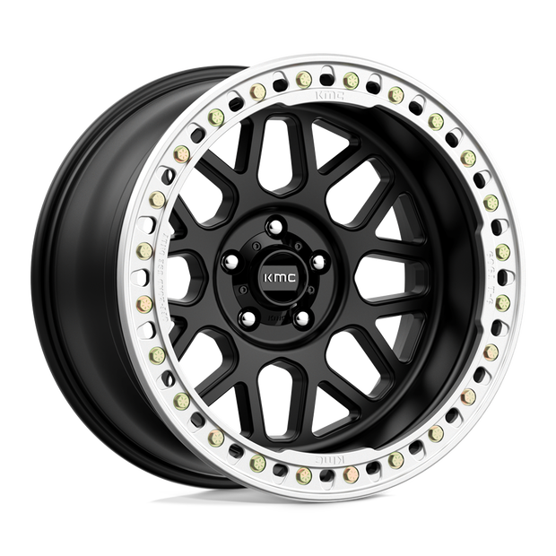 KMC KM235 Grenade Crawl Beadlock 20x10 5x127 S-BLK - KM23521050748N