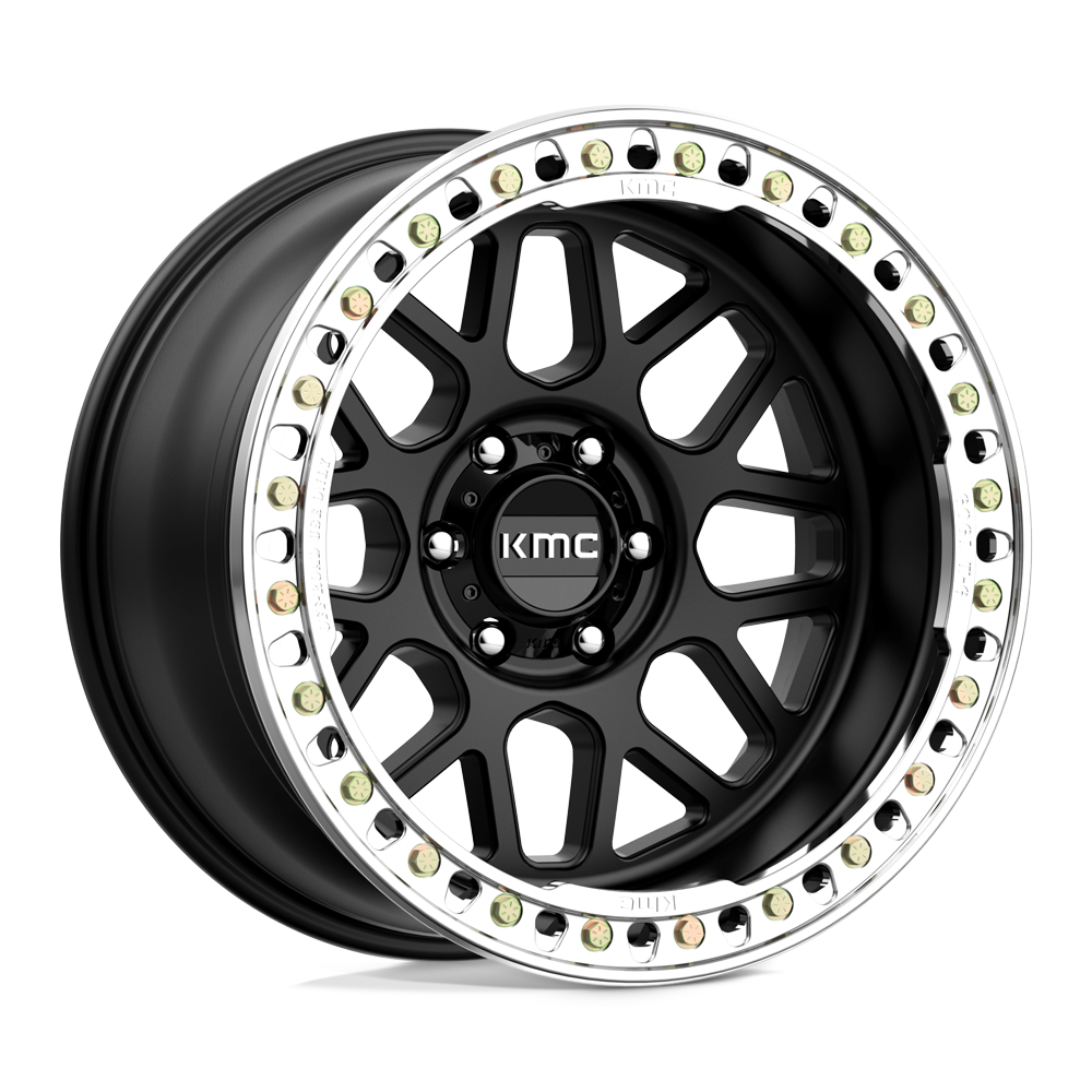 KMC KM235 Grenade Crawl Beadlock 20x10 6x139.7 S-BLK - KM23521060748N