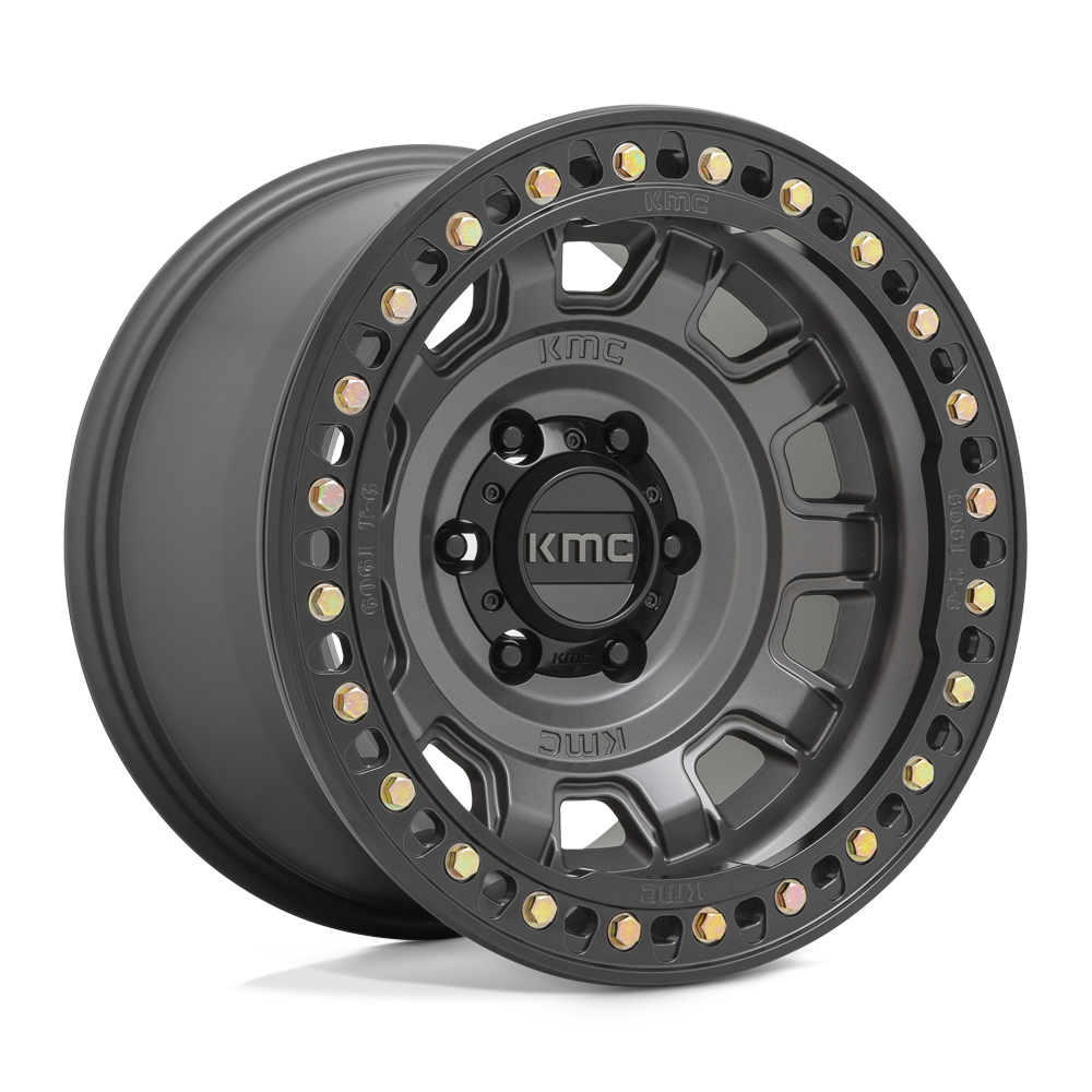 KMC KM236 Tank Beadlock 17x9 5x127 ANTHRACITE - KM23679050415N