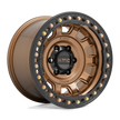KMC KM236 Tank Beadlock 17x9 5x127 BRONZE - KM23679050615N