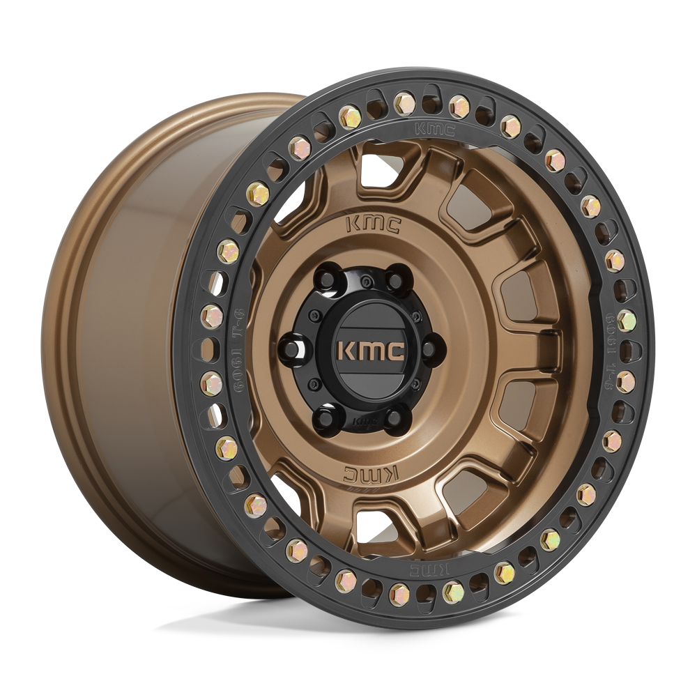 KMC KM236 Tank Beadlock 17x9 6x139.7 BRONZE - KM23679060615N