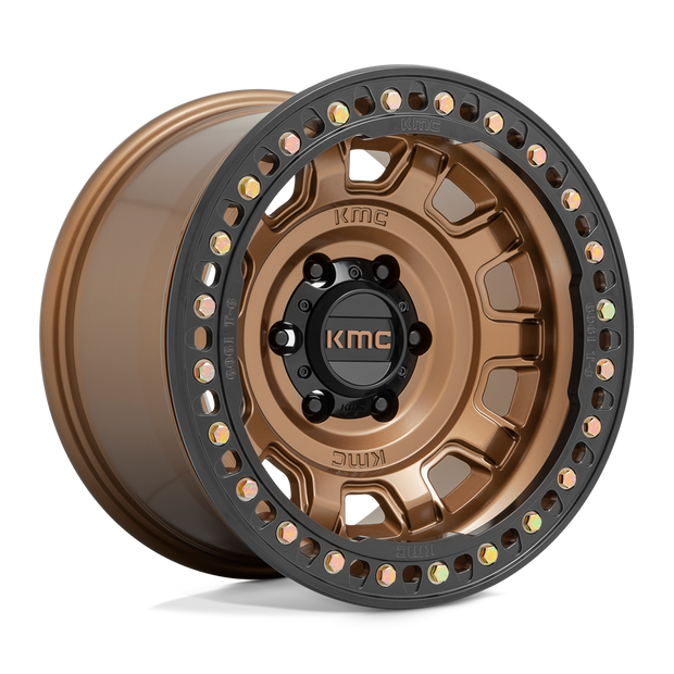 KMC KM236 Tank Beadlock 17x9 6x139.7 BRONZE - KM23679060638N