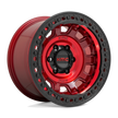 KMC KM236 Tank Beadlock 17x9 8x170 GL-RED - KM23679087938N
