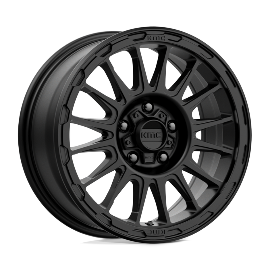 KMC KM542 Impact 17x8 6x114.3 S-BLK - KM54278064735