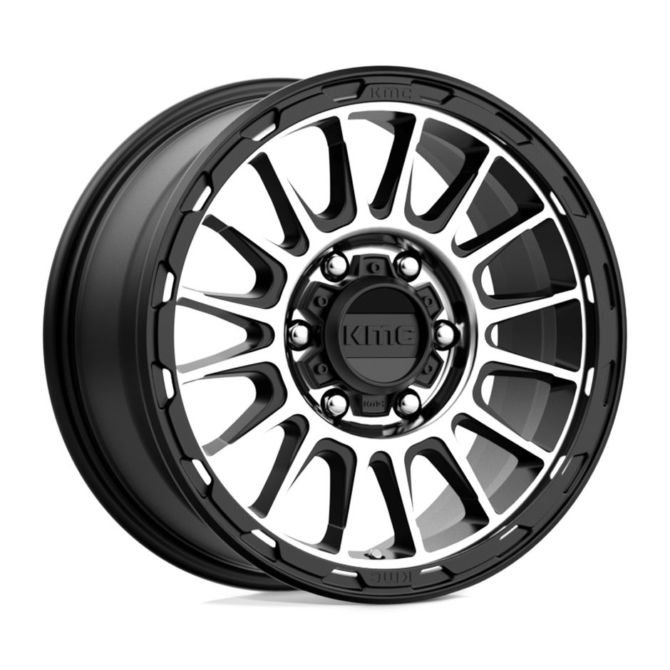 KMC KM542 Impact 16x8 6x139.7 S-BLK MACH - KM54268068500