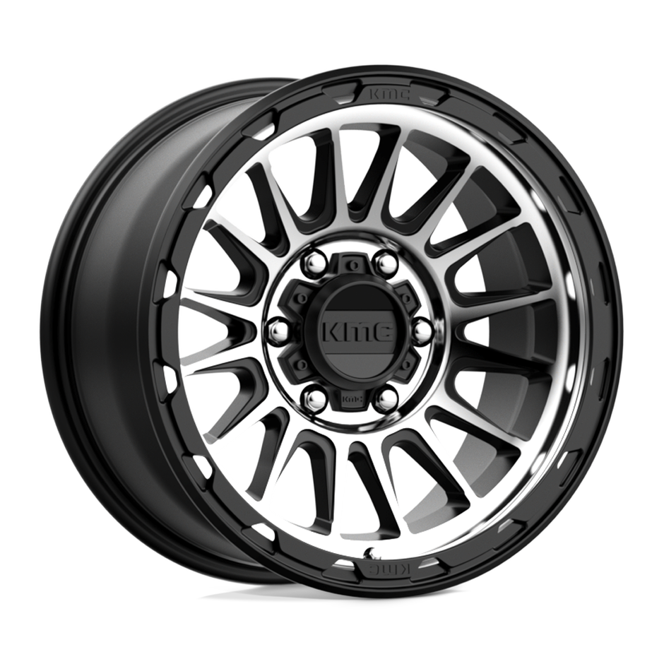 KMC KM542 Impact 17x8.5 6x139.7 S-BLK MACH - KM54278568500