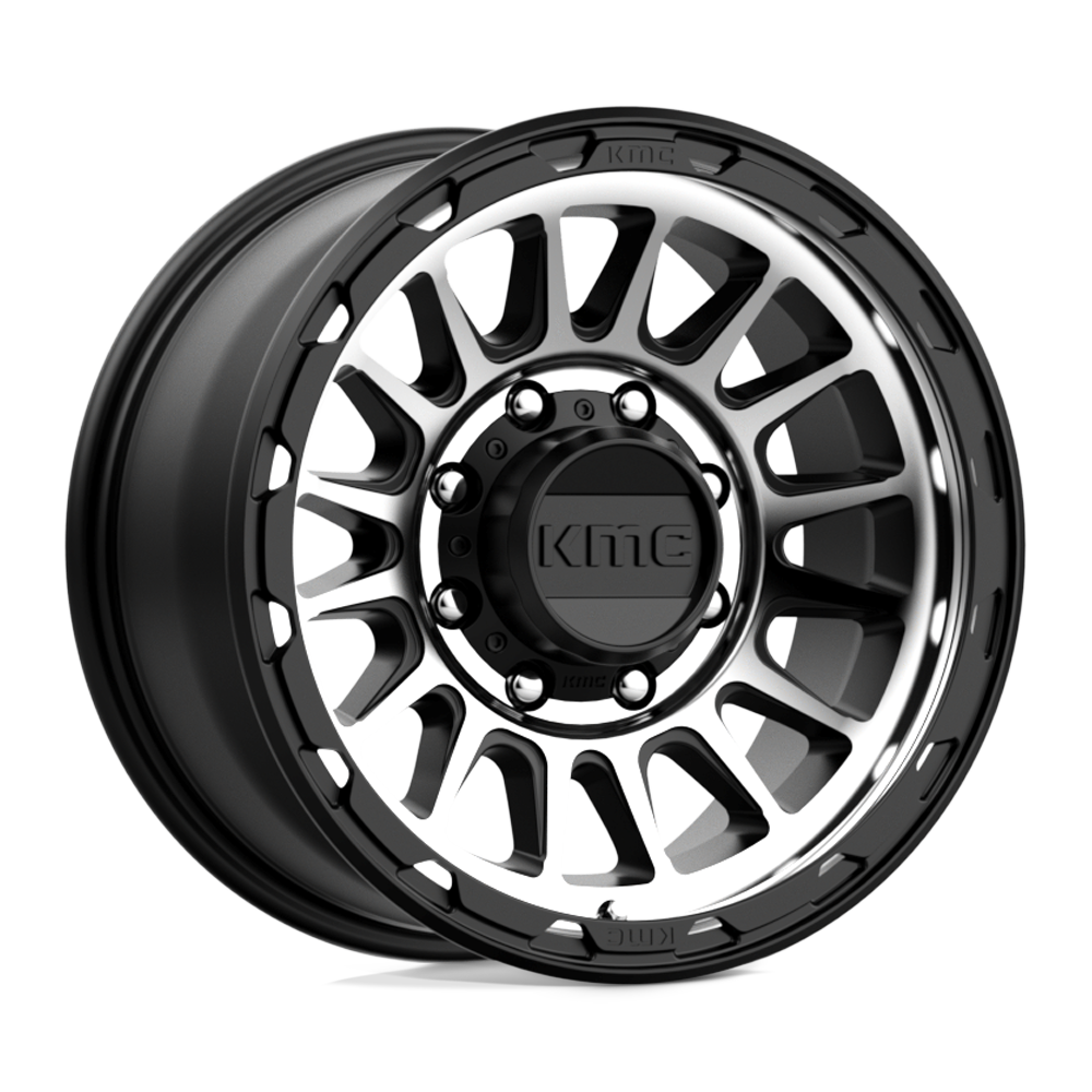 KMC KM542 Impact 17x8.5 8x165.1 S-BLK MACH - KM54278580500