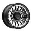 KMC KM542 Impact 17x8.5 8x180 S-BLK MACH - KM54278588500