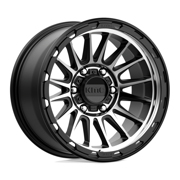 KMC KM542 Impact 17x9 6x139.7 S-BLK MACH - KM54279068512N