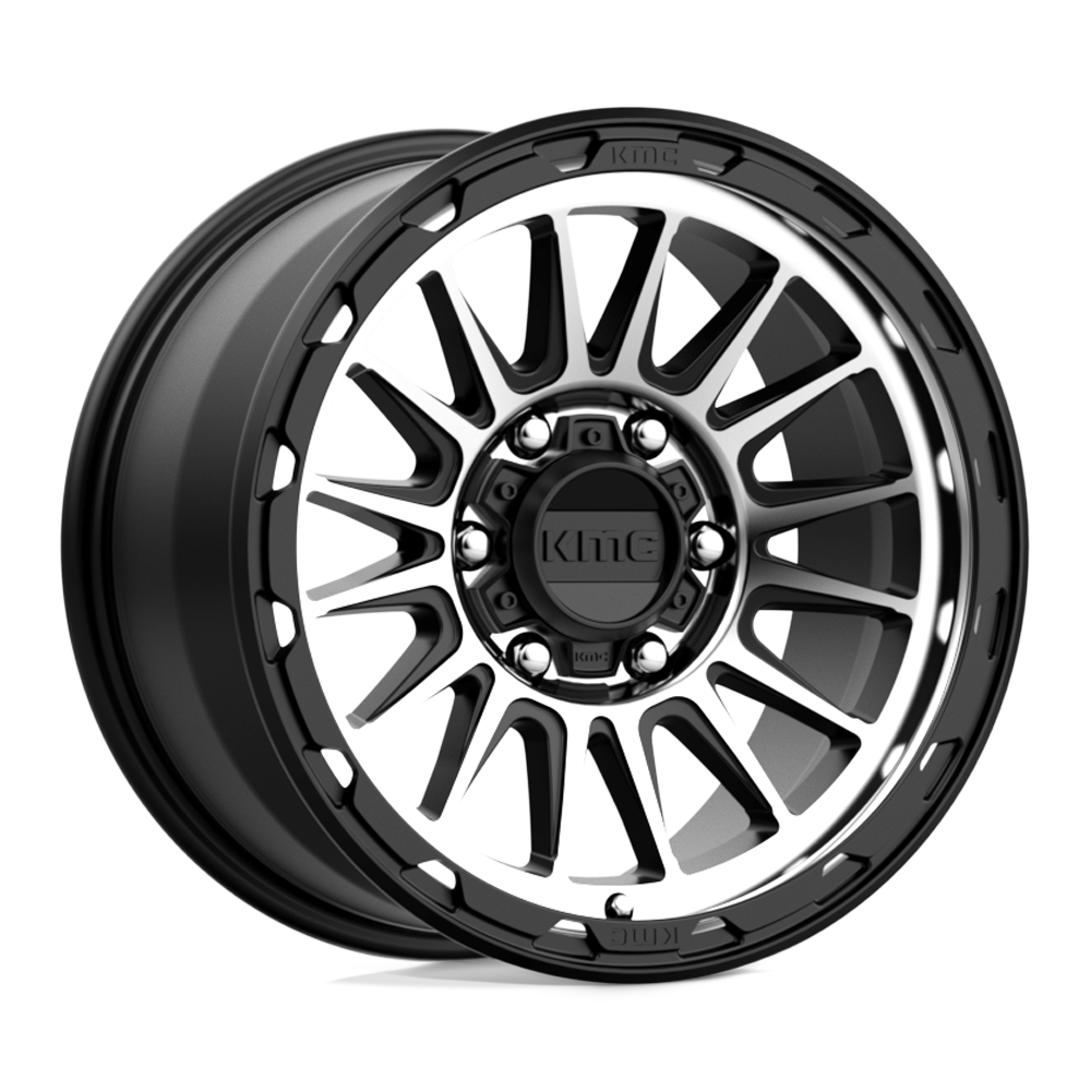 KMC KM542 Impact 17x9 6x114.3 S-BLK MACH - KM54279064518