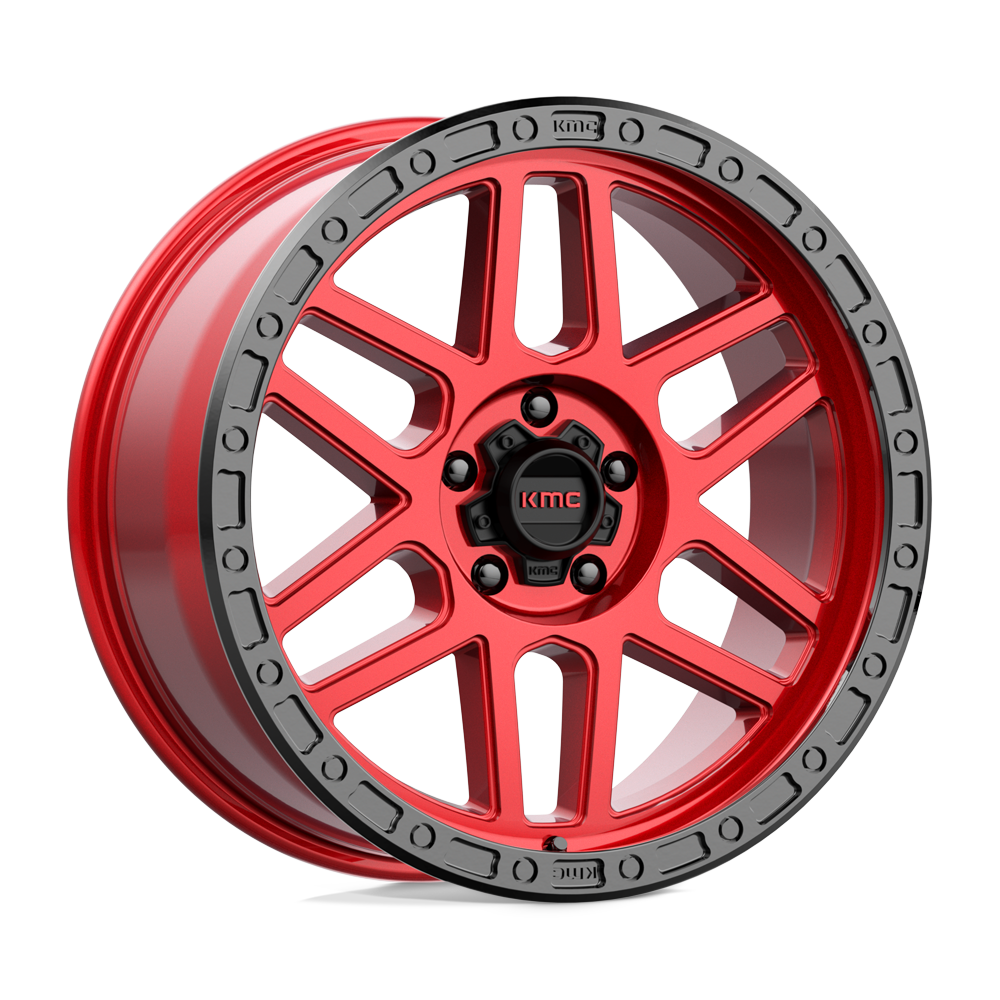 KMC KM544 Mesa 20x9 5x150 C-RED BLK-LP - KM54429058925