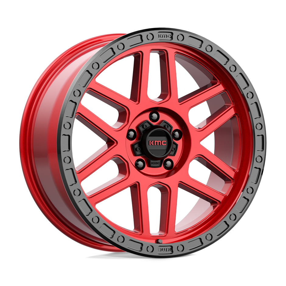 KMC KM544 Mesa 20x9 5x150 C-RED BLK-LP - KM54429058925