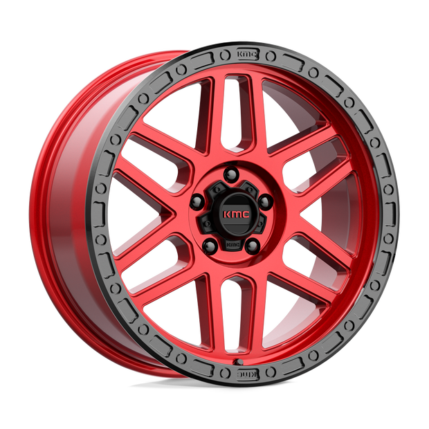 KMC KM544 Mesa 20x9 5x150 C-RED BLK-LP - KM54429058925