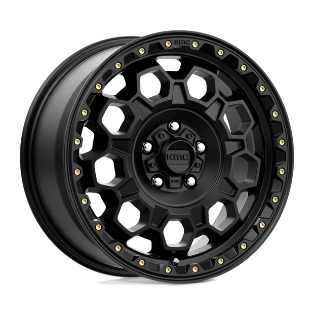 KMC KM545 Trek 17x8 5x114.3 S-BLK - KM54578012735