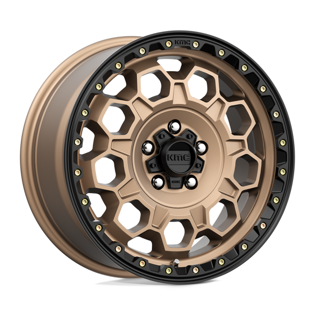 KMC KM545 Trek 17x9 5x127 M-BRZ BLK LP - KM54579050612N