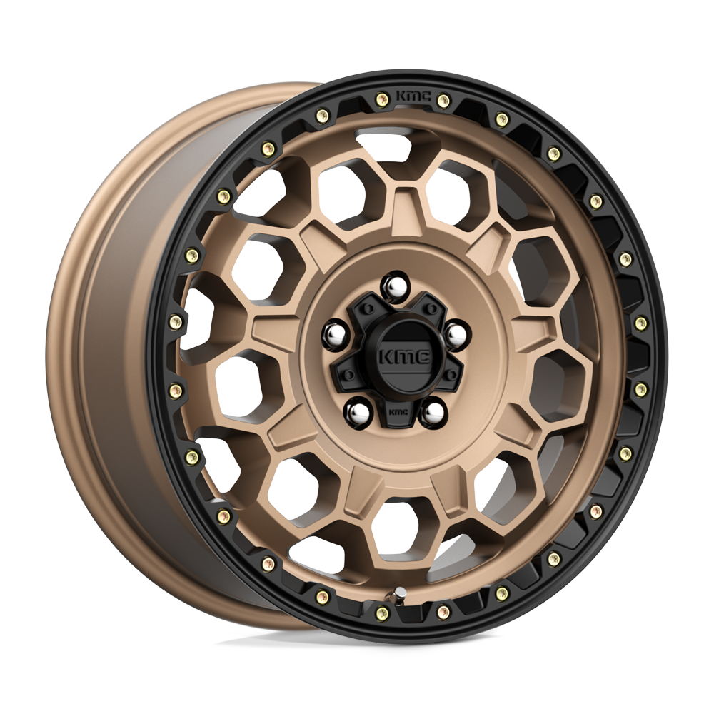 KMC KM545 Trek 17x8 5x108 M-BRZ BLK LP - KM54578045638