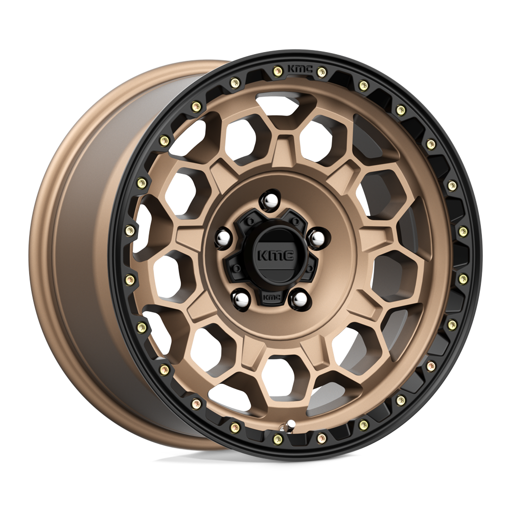 KMC KM545 Trek 17x9 5x127 M-BRZ BLK LP - KM54579050600
