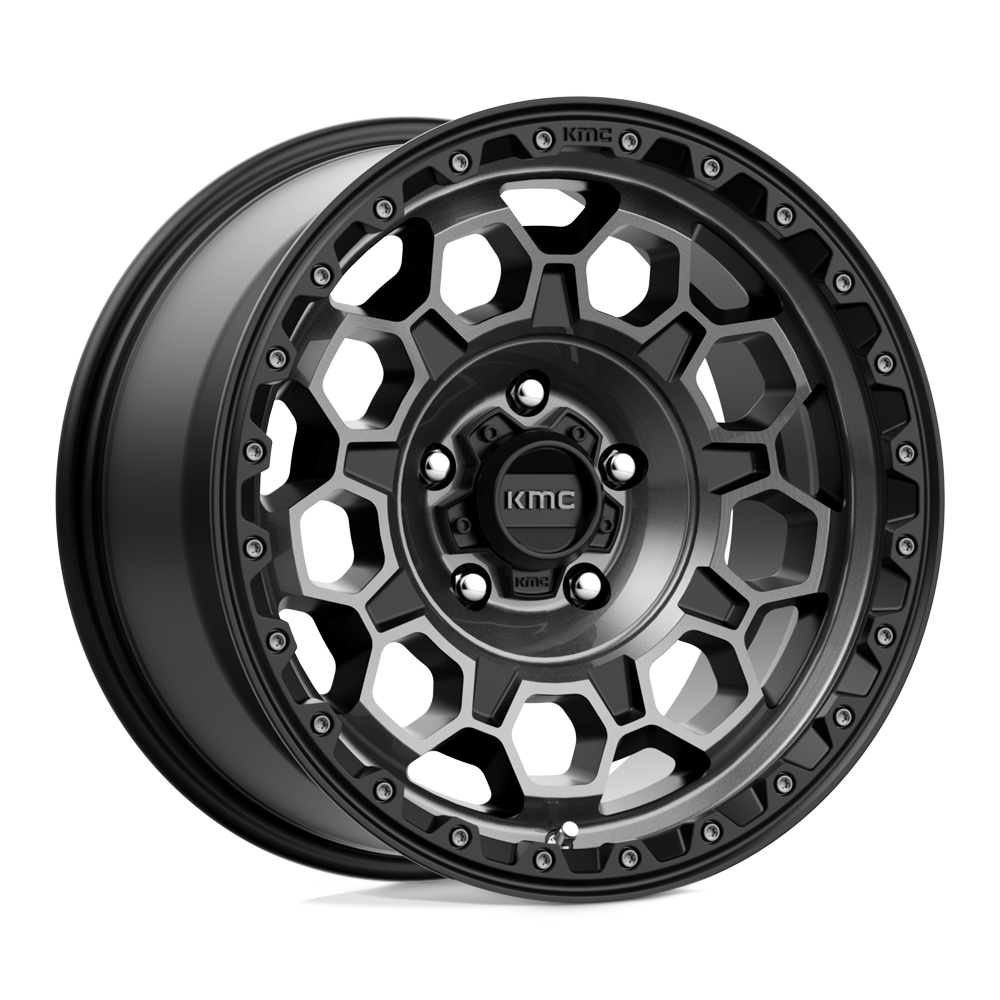 KMC KM545 Trek 17x9 5x127 S-BLK GTCC - KM54579050400