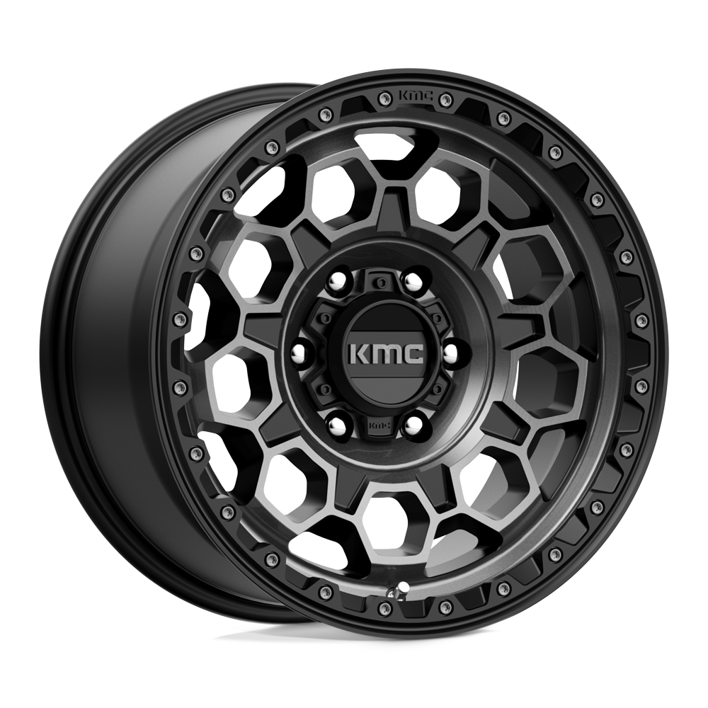 KMC KM545 Trek 17x9 6x139.7 S-BLK GTCC - KM54579068400