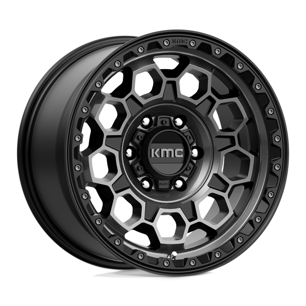 KMC KM545 Trek 17x9 6x139.7 S-BLK GTCC - KM54579068400