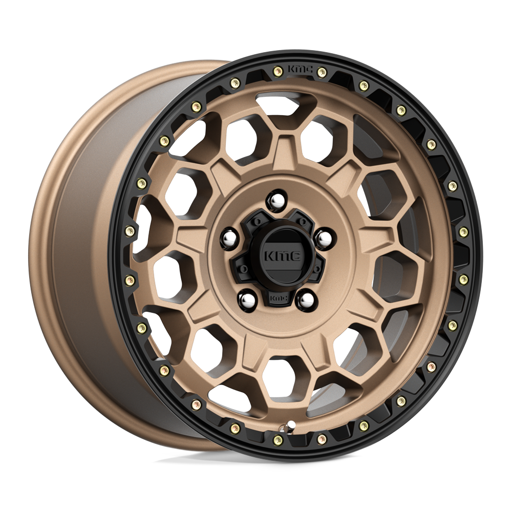 KMC KM545 Trek 17x9 5x127 M-BRZ BLK LP - KM54579050618