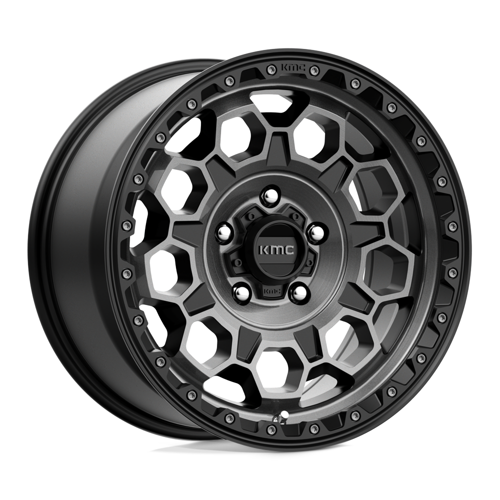 KMC KM545 Trek 17x9 5x127 S-BLK GTCC - KM54579050418