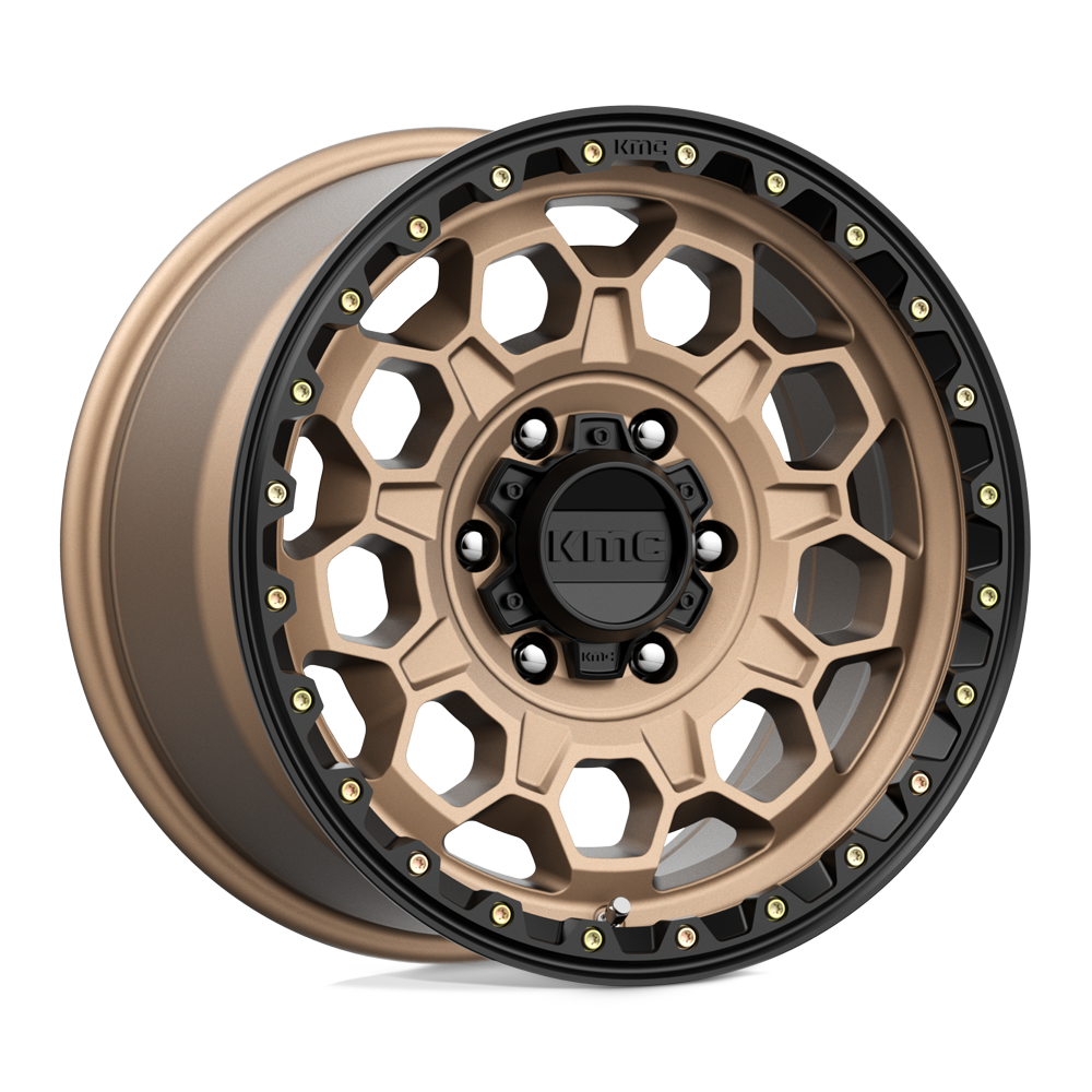 KMC KM545 Trek 17x9 6x139.7 M-BRZ BLK LP - KM54579068618