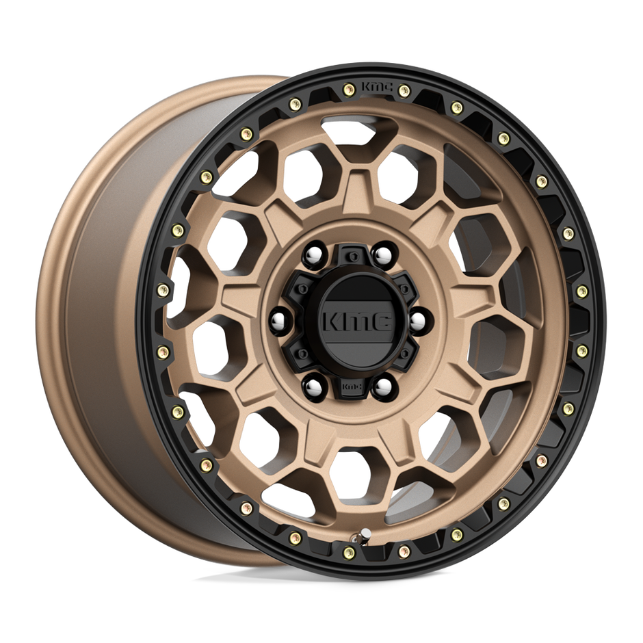 KMC KM545 Trek 17x9 6x139.7 M-BRZ BLK LP - KM54579068618