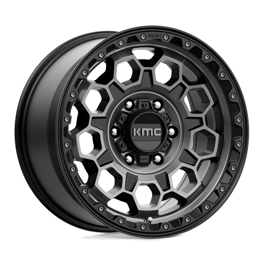 KMC KM545 Trek 17x9 6x139.7 S-BLK GTCC - KM54579068418