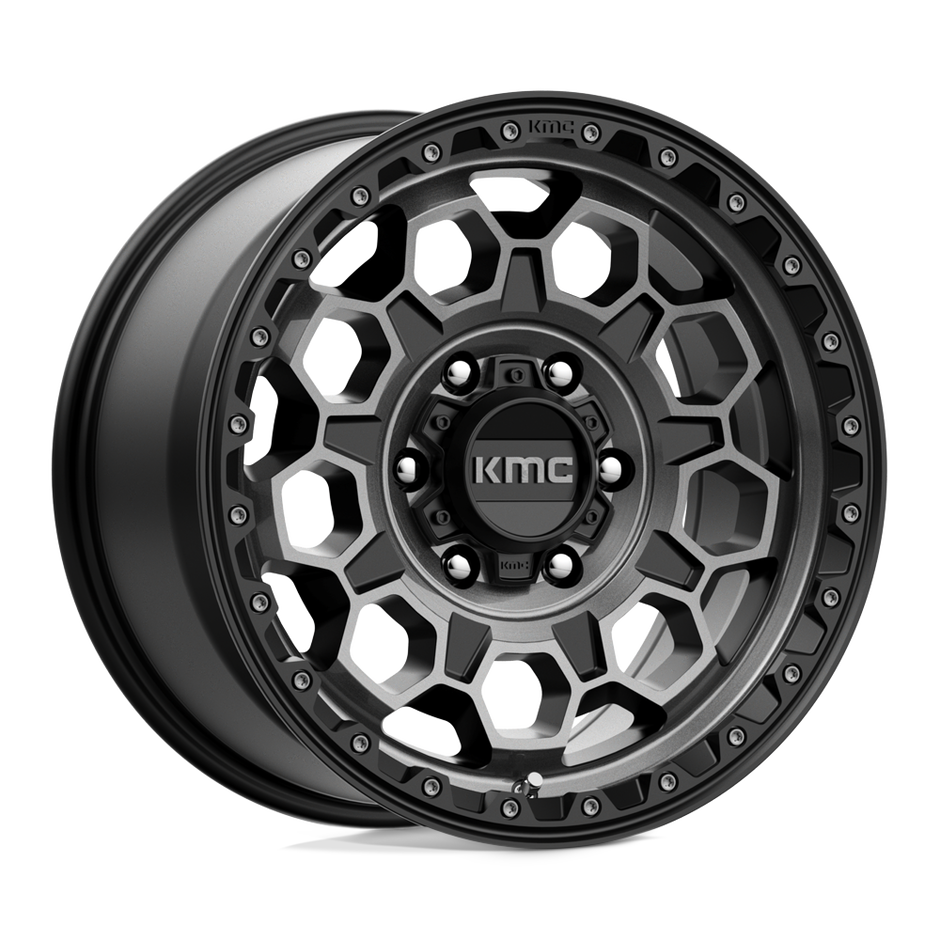 KMC KM545 Trek 17x9 6x114.3 S-BLK GTCC - KM54579064418