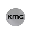 KM704 CAP SNAP IN - CHROME BLACK LOGO - KM704CAPB-CH