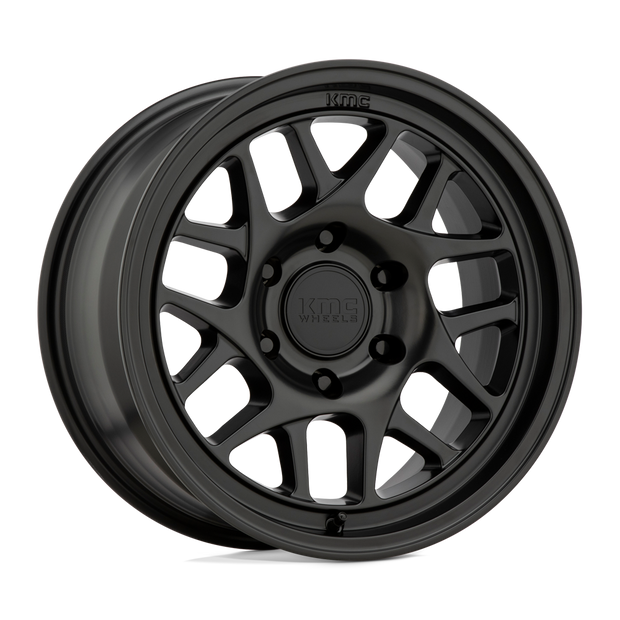 KMC KM717 Bully Ol 17x8.5 5x139.7 S-BLK - KM71778585700